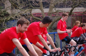 The Zoe Trust Challenge saw students complete the distance of 22 Ironmans in 22 hours